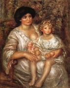 Pierre Renoir, Madame Thurneysen and her Daughter